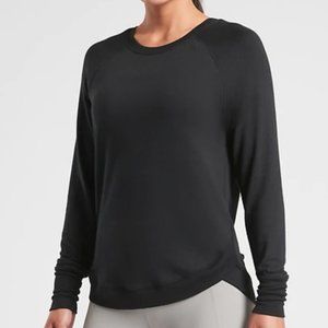 NWT Athleta Mindset Sweatshirt Black - S